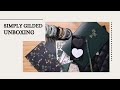 Unboxing Simply Gilded May Planner Subscription Box: Tropical Luxe