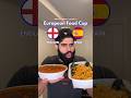 ENGLAND VS SPAIN - European Food Cup