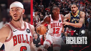 HIGHLIGHTS: Chicago Bulls take down the Pacers 125-99