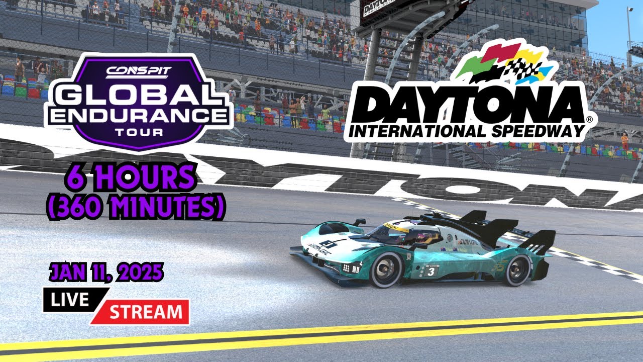 6 Hours of Daytona | Ferrari 499P Endurance Race | Sim Racing Action