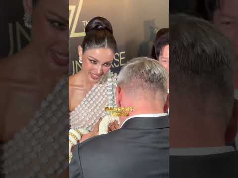 ملكة جمال الكون تايلاند 2025 فينا برافينار سينغ تصل إلى فندق شاتريوم