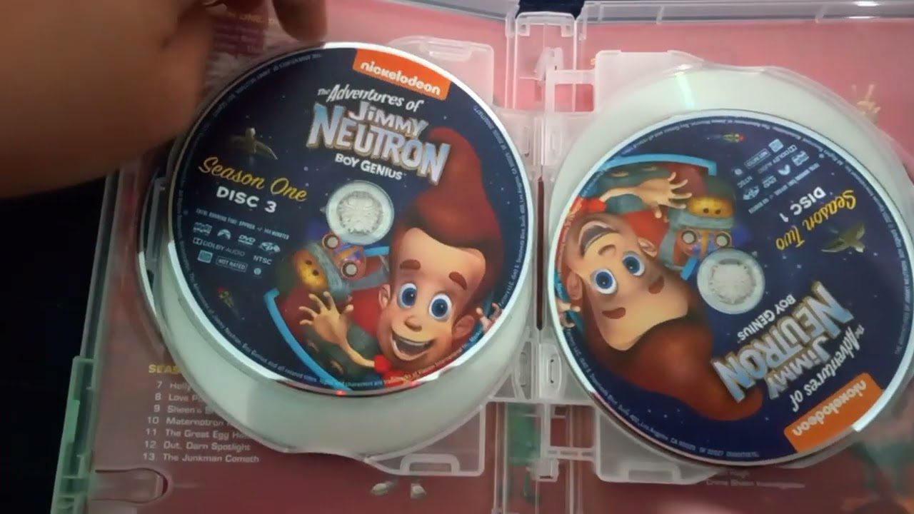 The Adventures of Jimmy Neutron boy Genius: The Complete Series DVD  Unboxing! - YouTube