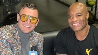 Anderson Silva Reflects on Leg Rehab; Advice for Chris Weidman