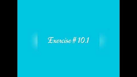 Class 7th Book:Mathematics Ch#10(Fundamentals of geometry) Ex#10.1