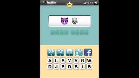 Movies Emoji Pop - Level 10 All Answers