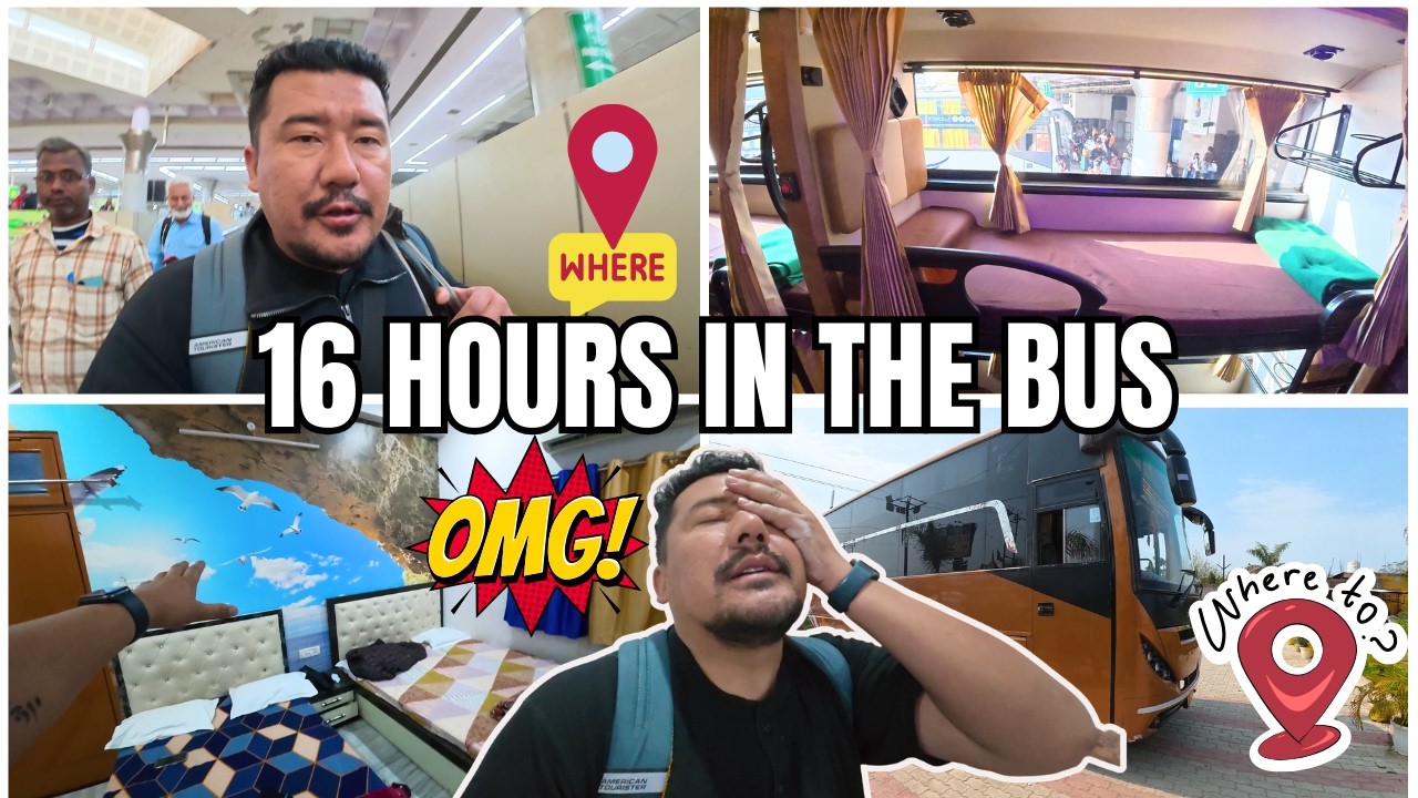16 HOURS IN THE BUS…|| GUESS WHERE NEXT || CRAZY EXPERIENCE || TIBETAN VLOGGER 2026