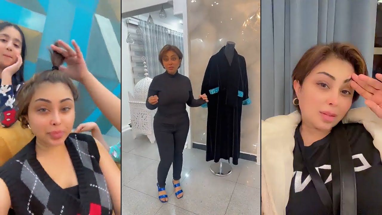 ابرار الكويتية تزور أمها مع بناتها  في المستشفى بعدما سوت العملية ❤️