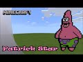 Minecraft: Pixel Art Tutorial and Showcase: Patrick Star (SpongeBob SquarePants)