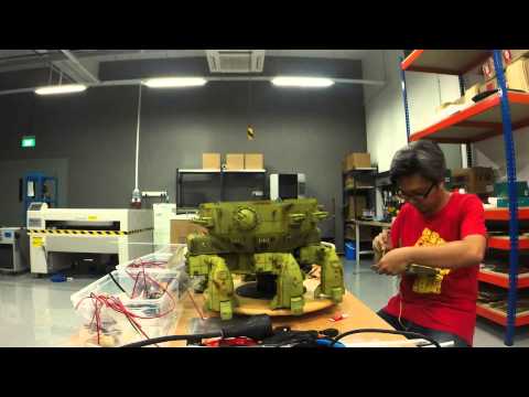 Codename Colossus Assembly Time Lapse