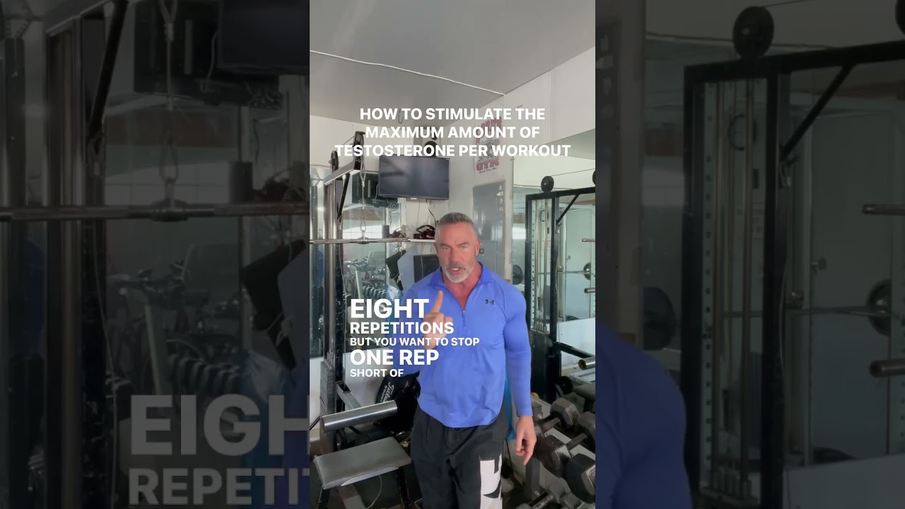 HOW TO STIMULATE THE MAXIMUM AMOUNT OF TESTOSTERONE PER WORKOUT🔥🔥🔥