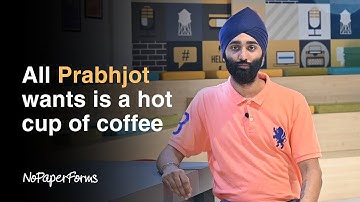 All Prabhjot wants is a hot cup of coffee