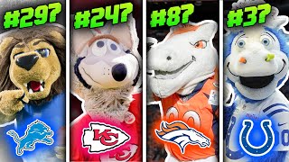 Ranking All 32 NFL Teams Wacky Mascots From WORST To FIRST For 2024