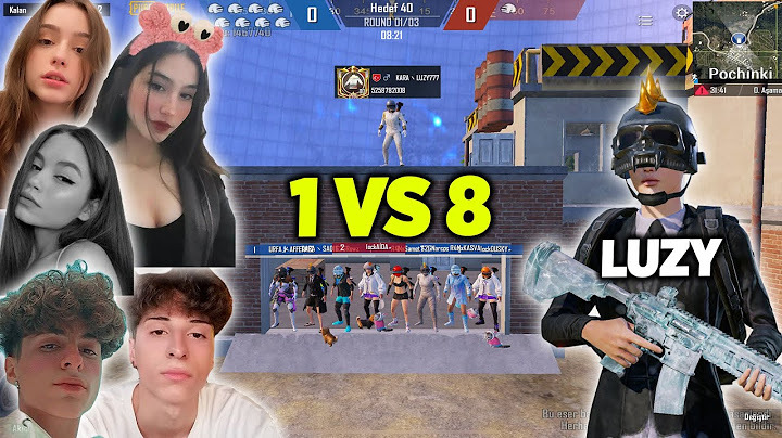 EN İYİ KIZ VE ERKEK OYUNCULARA 1  VS 8 ATTIM PUBG MOBİLE