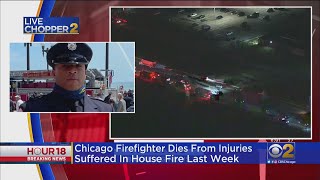 Procession To Begin For Chicago Firefighter Who Died Fighting Blaze In Belmont Central