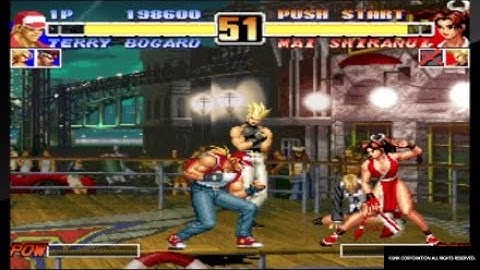 The King of Fighters 96 Fatal Fury Team vs Mixed Team 4
