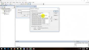 Create Login Form with VBA and Access Database in Excel 2019
