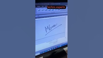 how add signature in bill in ms excel #excel