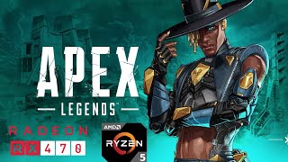 Apex Legend Season 10 RX 470 4GB + Ryzen 5 2600 Low Setting 1080P