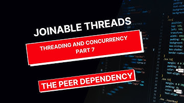 Joinable Threads - Threading and Concurrency pt 7
