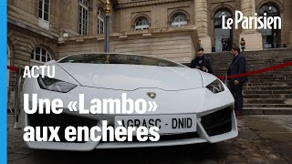 Lamborghini, Louboutin, Vuitton... des biens saisis dans des affaires de trafic de stup aux enchères