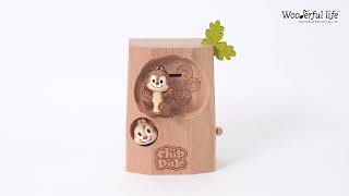 ChiChiDiti】リズム/跳ねる/スイング/回るオルゴール ディズニー