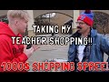 I TOOK MY TEACHER SHOPPING! $1,000 SHOPPING SPREE!