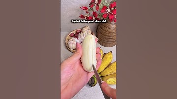 Chuối nướng cốt dừa… Tuổi thơ dữ dội của mấy bà nè…zô lên tiếng liền coi phải hông nha! #food