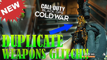 *NEW* INSANE WEAPON DUPLICATION GLITCH ON BLACK OPS COLD WAR ZOMBIES!! ZOMBIES GLITCH!! GLITCHES!!