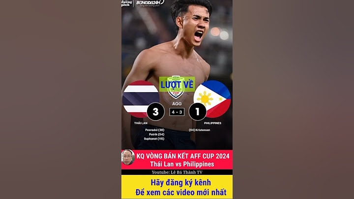 Thái Lan vs Philippines. Kết quả trận bán kết 2 Asean cup 2024 #thailanvsPhilippines #aseancup