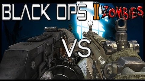 Bo2 Zombies: HAMR vs RPD ~ Zombie Weapon Comparison Ep. 6