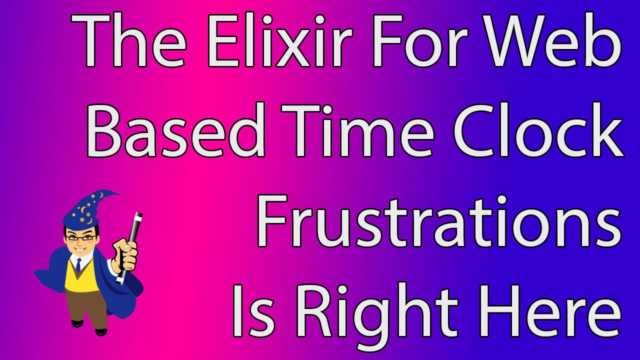 Web Based Time Clock from Time Clock Wizard
