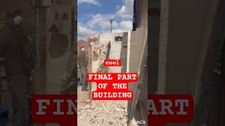 Demolition final day of old building. #demolition #diy