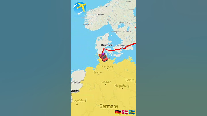 Drive From Stockholm to Paris