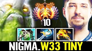 W33 Tiny [FULL GAMEPLAY] - Pro Mid Lane Guide | Dota 2 IMMORTAL GAMEPLAY