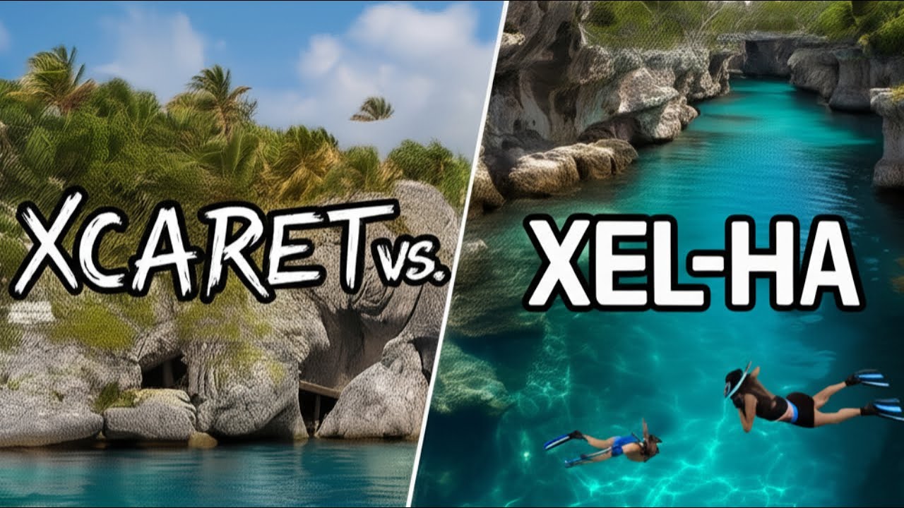 Xcaret Vs Xel Ha