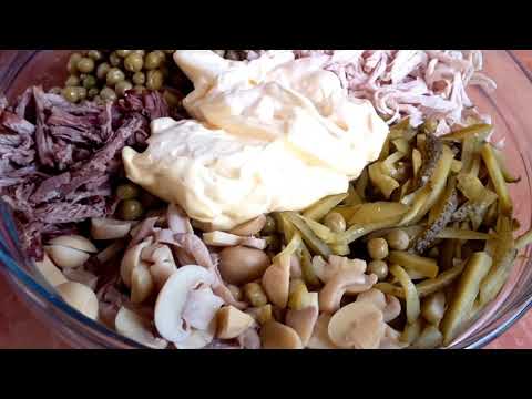Video: Issiq Qo'ziqorin Va Friz Salatasi