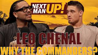 Leo Chenal on why he signed with the Commanders | Next Man Up | Washington Commanders | NFL