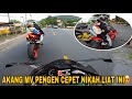 Ducati v4 bonceng anakakang mv test ride ninja h2