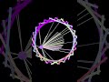 Ball Causes A Flash Each Bounce #animation #flash #physics #satisfying #simulation #game #shapes
