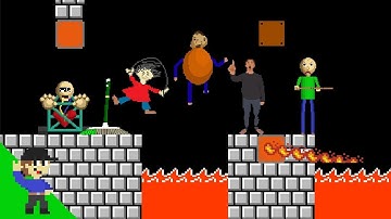 Baldi would be OP in Super Mario Bros. PART 2