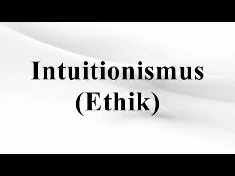 Intuitionismus (Ethik)