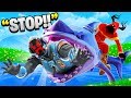 I Trolled Shadical With SHARKS In Season 3 - Fortnite