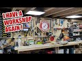 Temporary workshop and making a steel beam template (Renovation Part 19)