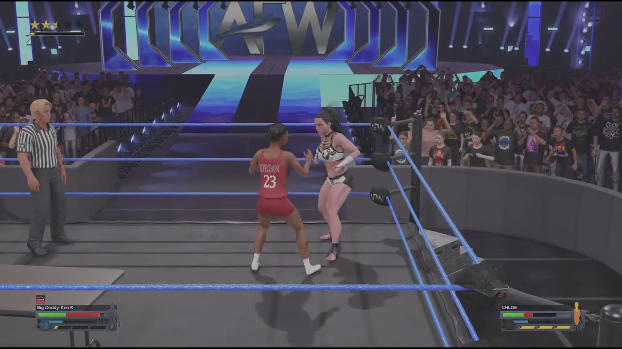WWE 2K24: Low blow to Chloe