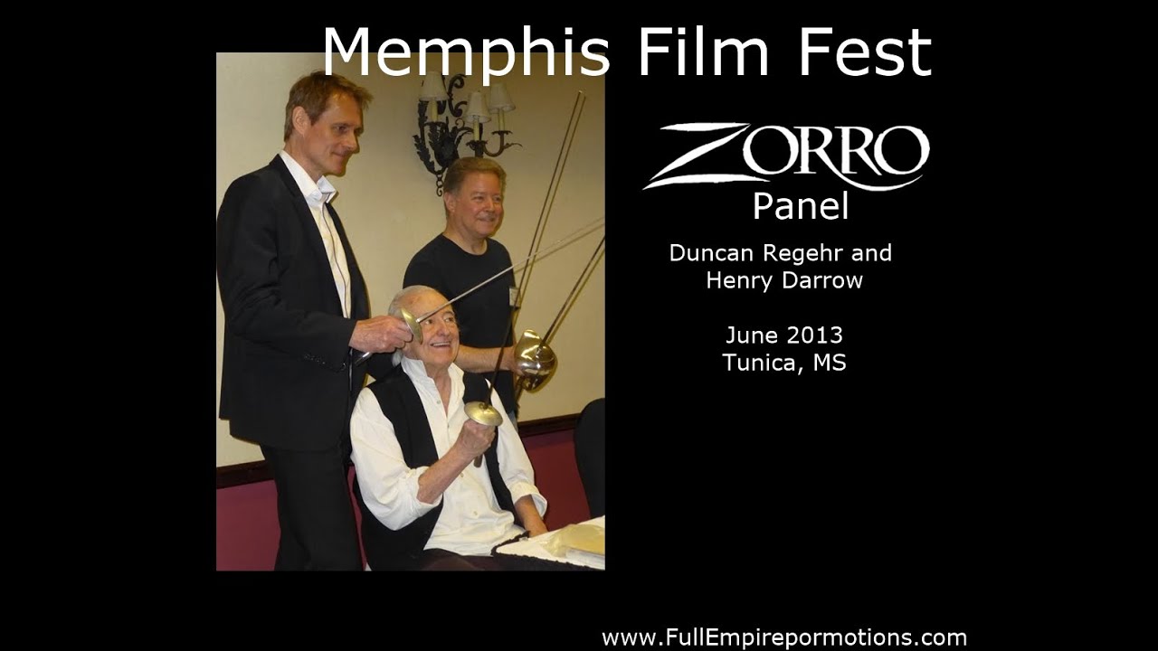 Zorro Panel with Duncan Regehr and Henry Darrow