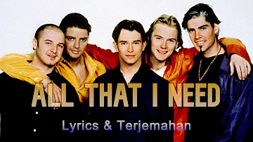 Boyzone   All That I Need (Lirik Terjemahan)