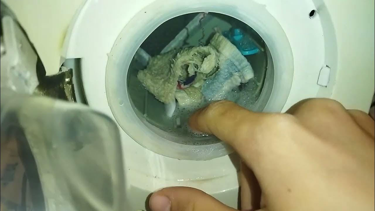 Drain hose clogged on final spin YouTube