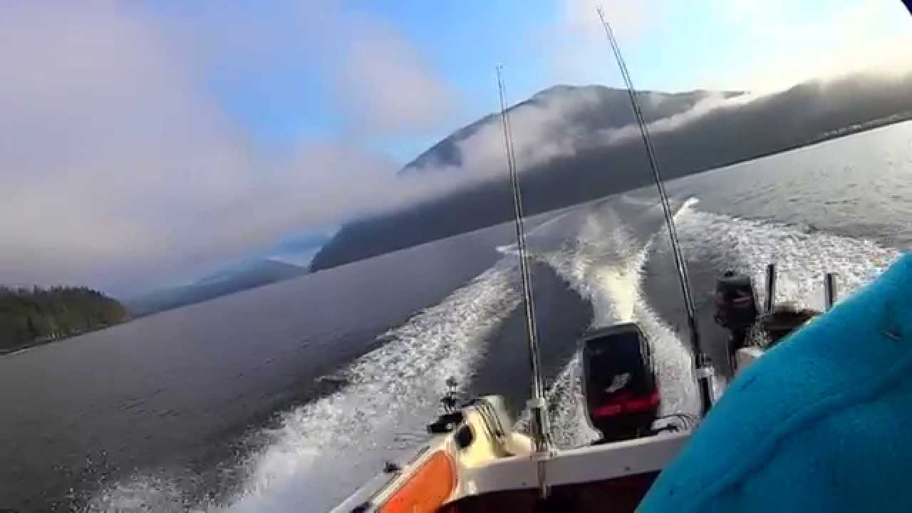 Fishing Tyee Salmon - Port Alberni - China Creek - How to hook up