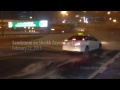 Sandstorm on Dubai's Shaikh Zayed Road