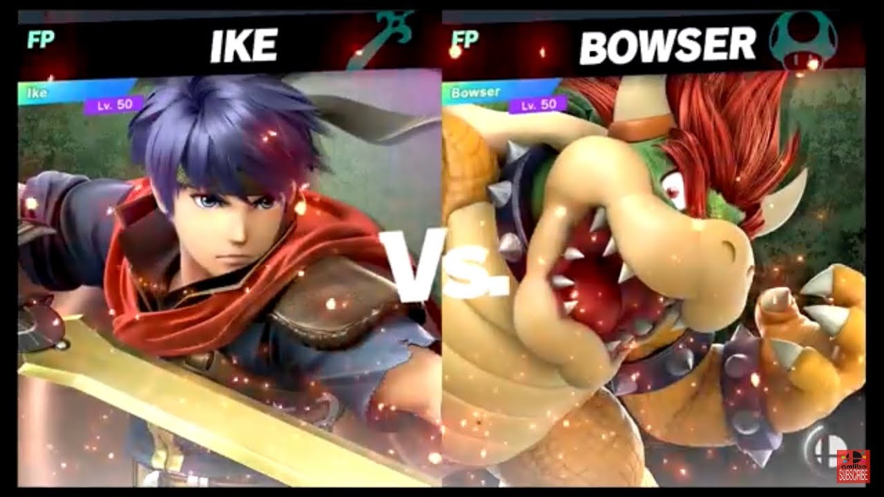 Super Smash Bros Ultimate Amiibo Fights – Request #25109 Ike vs Bowser ...